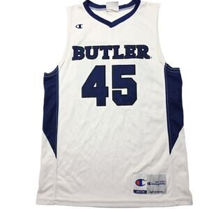 Champion Butler Bulldogs Basketball Jersey Youth Boys Size Large Blue #45